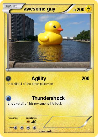 Pokemon awesome guy