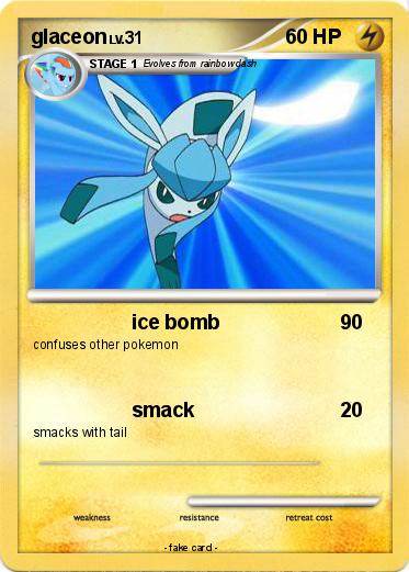 Pokemon glaceon