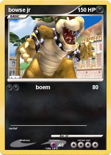 Pokemon bowse jr