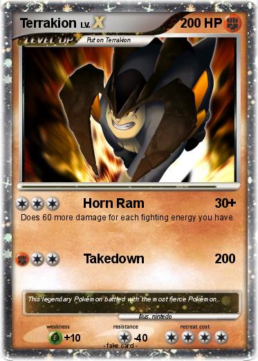 Pokemon Terrakion