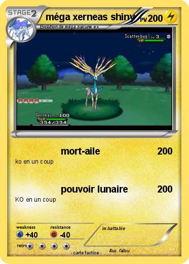 Pokemon méga xerneas shiny