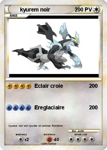 Pokemon kyurem noir