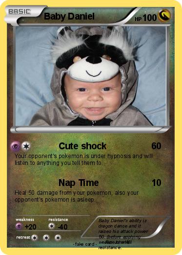 Pokemon Baby Daniel