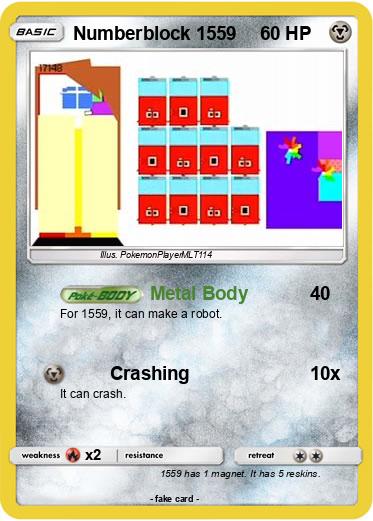 Pokemon Numberblock 1559