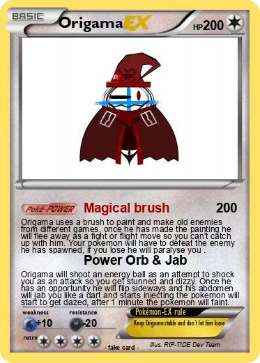 Pokemon Origama