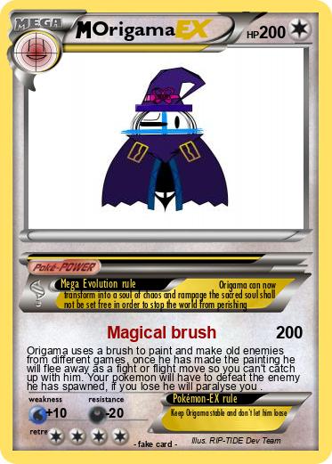 Pokemon Origama