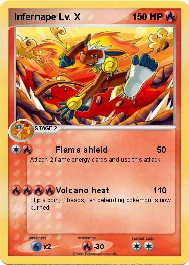 Pokemon Infernape Lv. X