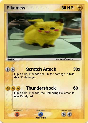 Pokemon Pikamew