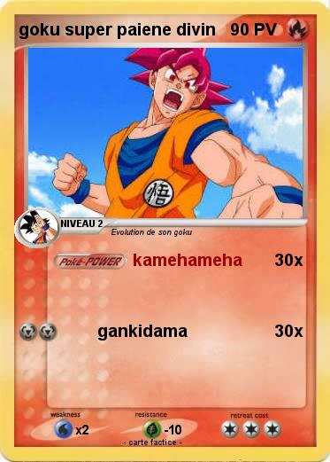 Pokemon goku super paiene divin
