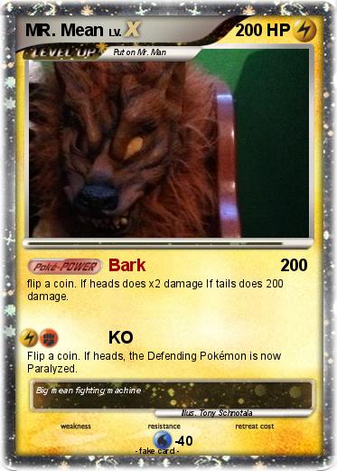 Pokemon MR. Mean
