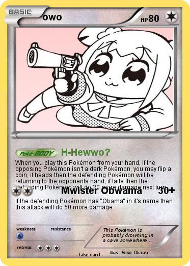 Pokemon owo