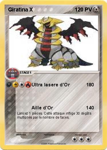 Pokemon Giratina X