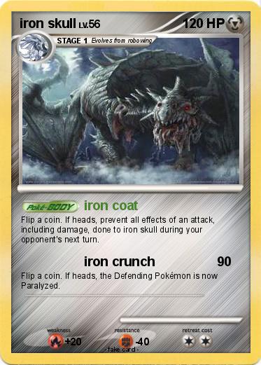 Pokemon iron skull