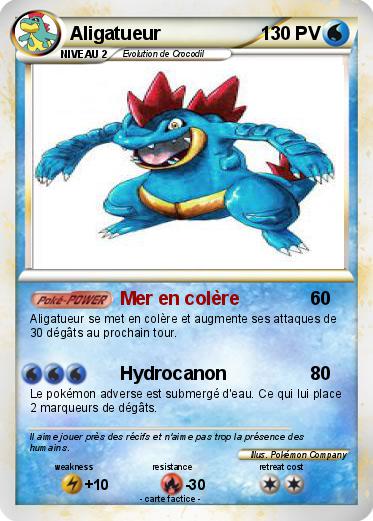 Pokemon Aligatueur