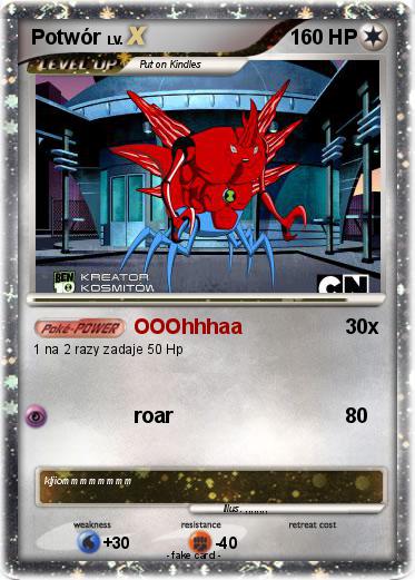 Pokemon Potwór