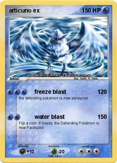 Pokemon articuno ex