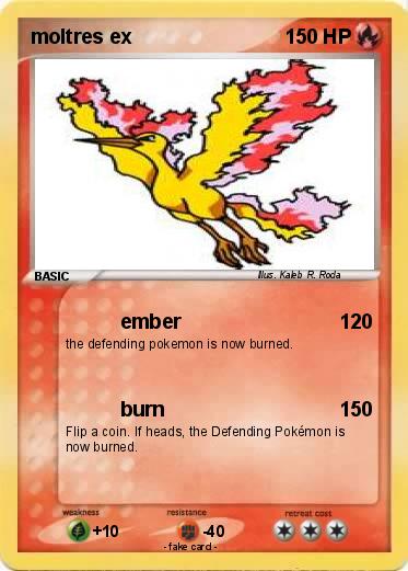 Pokemon moltres ex