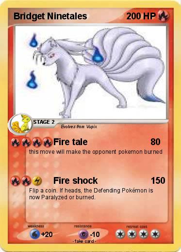Pokemon Bridget Ninetales