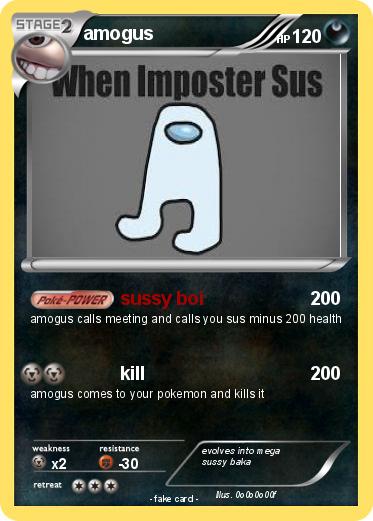 Pokemon amogus