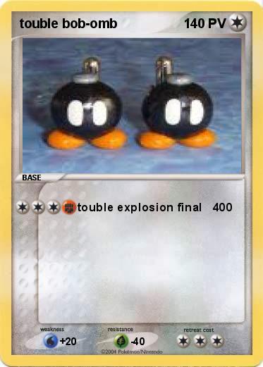 Pokemon touble bob-omb