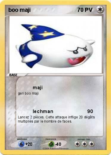 Pokemon boo maji