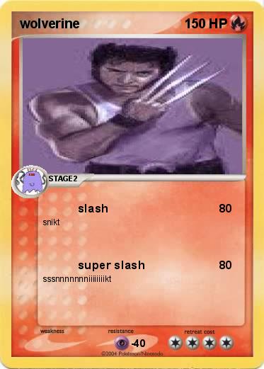 Pokemon wolverine