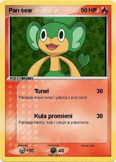 Pokemon Pan sear