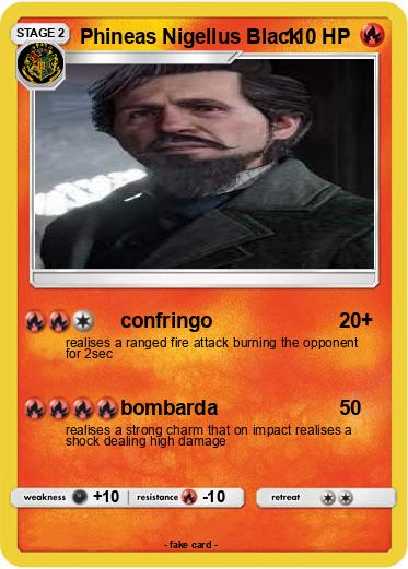 Pokemon Phineas Nigellus Black