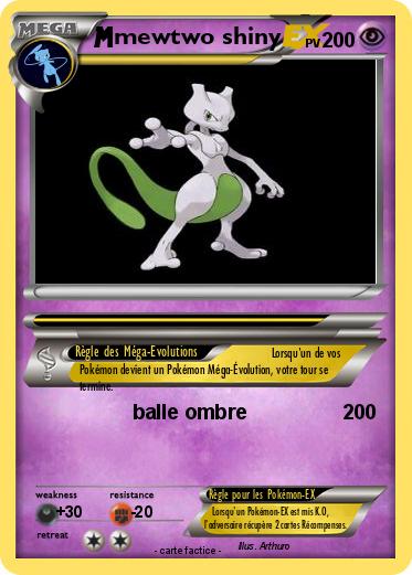 Pokemon mewtwo shiny