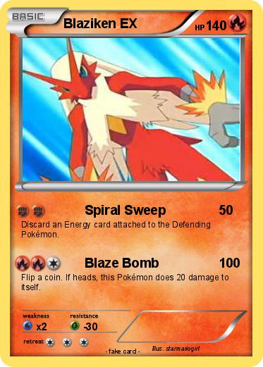 Pokemon Blaziken EX