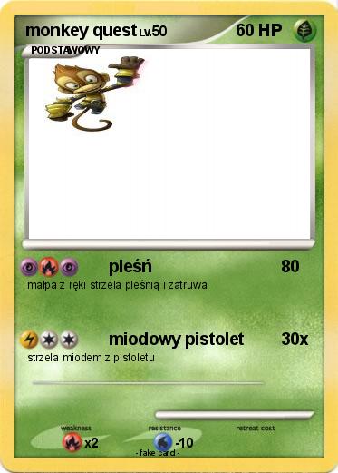 Pokemon monkey quest