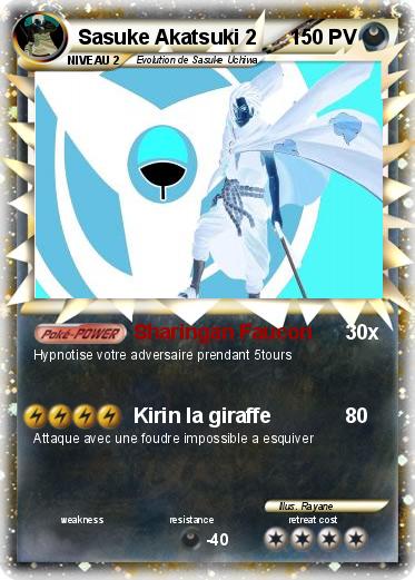 Pokemon Sasuke Akatsuki 2
