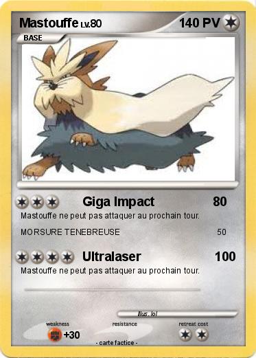 Pokemon Mastouffe