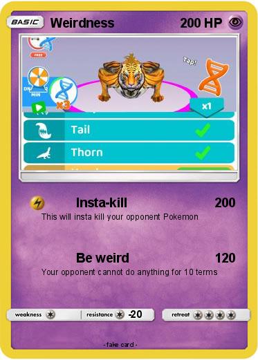 Pokemon Weirdness