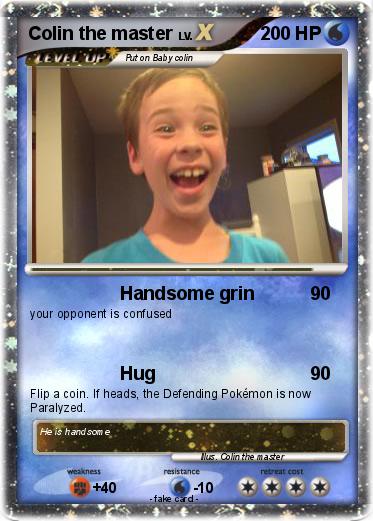 Pokemon Colin the master