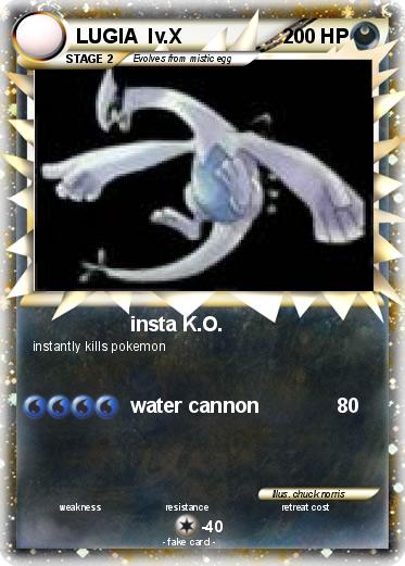 Pokemon LUGIA  lv.X