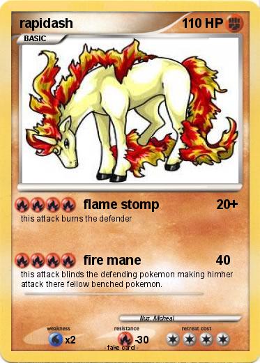 Pokemon rapidash