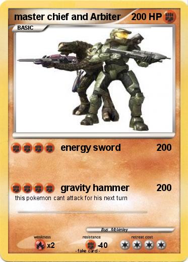Pokemon master chief and Arbiter