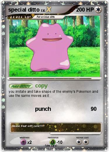Pokemon special ditto