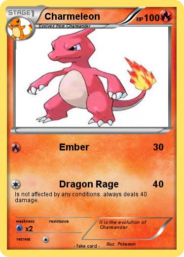 Pokémon Charmeleon 785 785 - Ember - My Pokemon Card