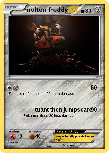 Pokemon molten freddy