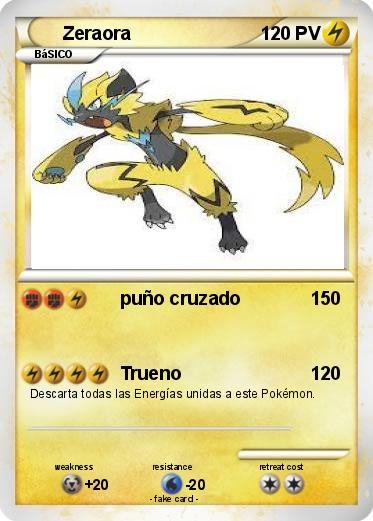 Pokemon Zeraora