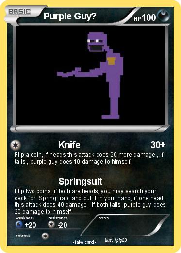 Pokemon Purple Guy?