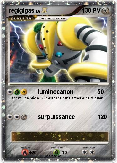 Pokemon regigigas