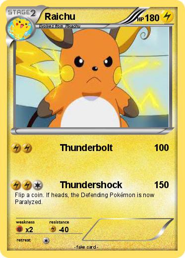 Pokemon Raichu