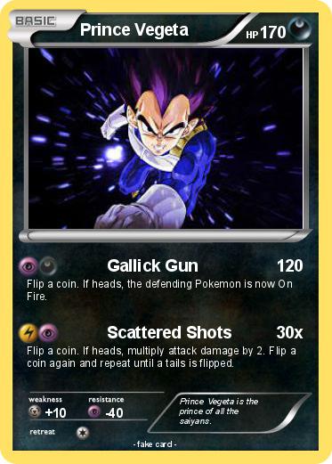 Pokemon Prince Vegeta