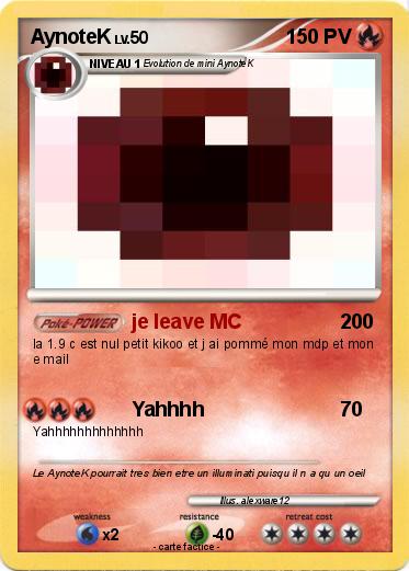 Pokemon AynoteK
