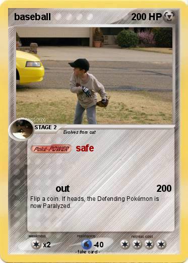 Pokemon baseball