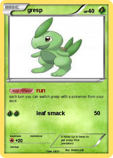 Pokemon gresp