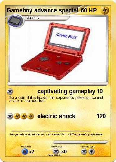 Pokemon Gameboy advance special